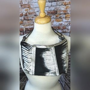 Vintage Steve Madden Leather Handbag purse. (4005143-902)